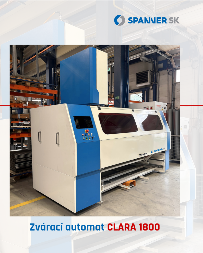 Predstavujeme CLARA 1800 – zvárací automat